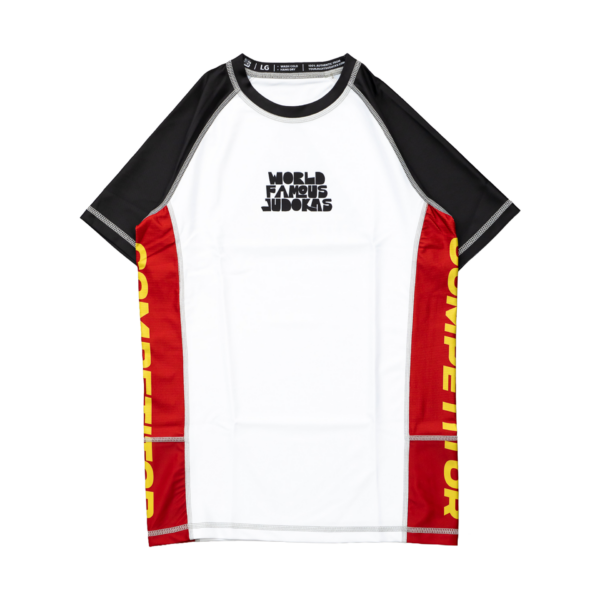 YJJS Рашгард WORLD FAMOUS (WHITE)