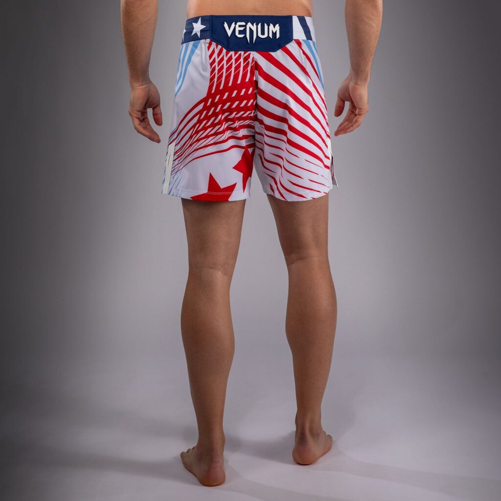 Шорты Men's Official UFC Freedom 250 by Venum White Authentic Fight Night Fit Fight Short