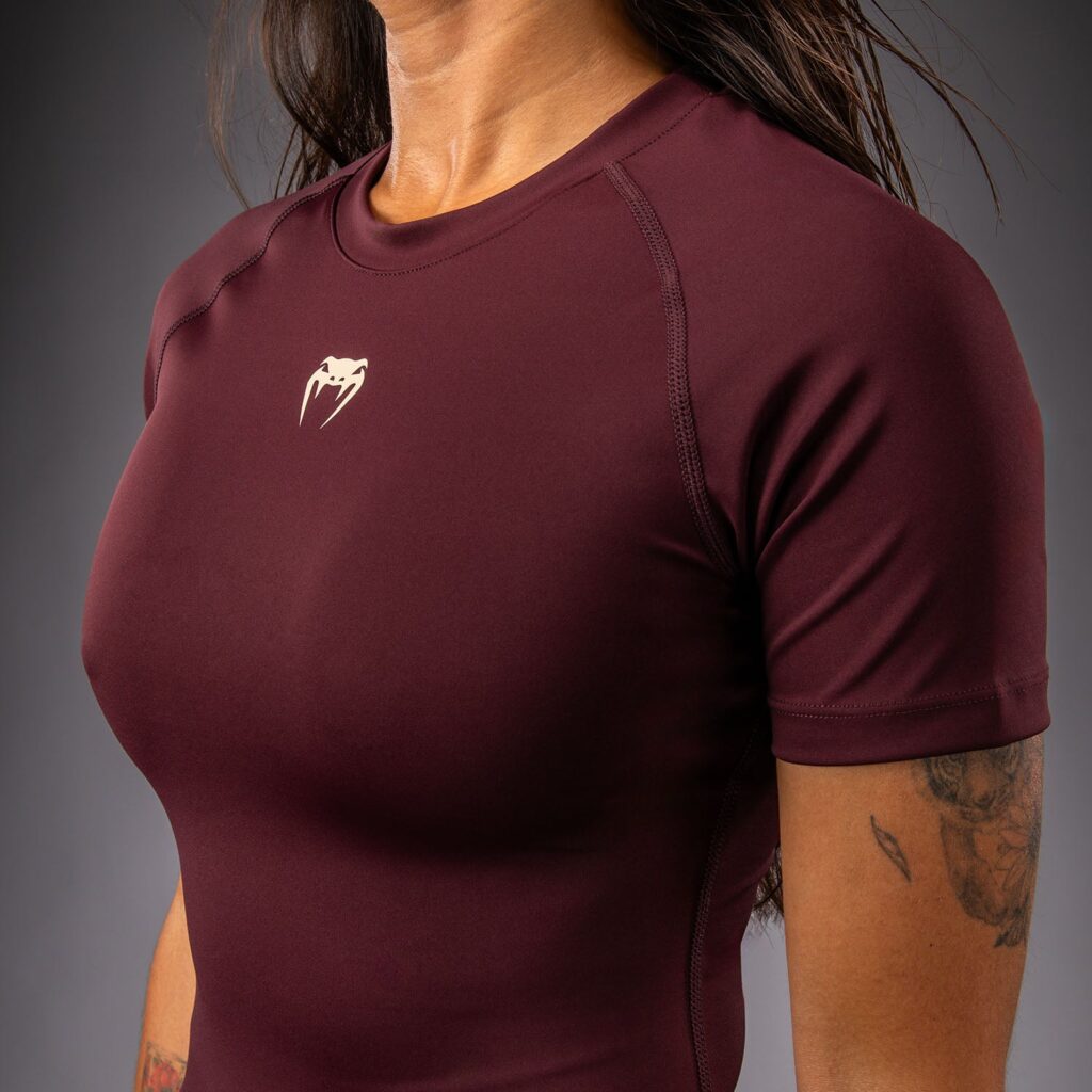 Рашгард Venum Talisman Short Sleeve - Plum