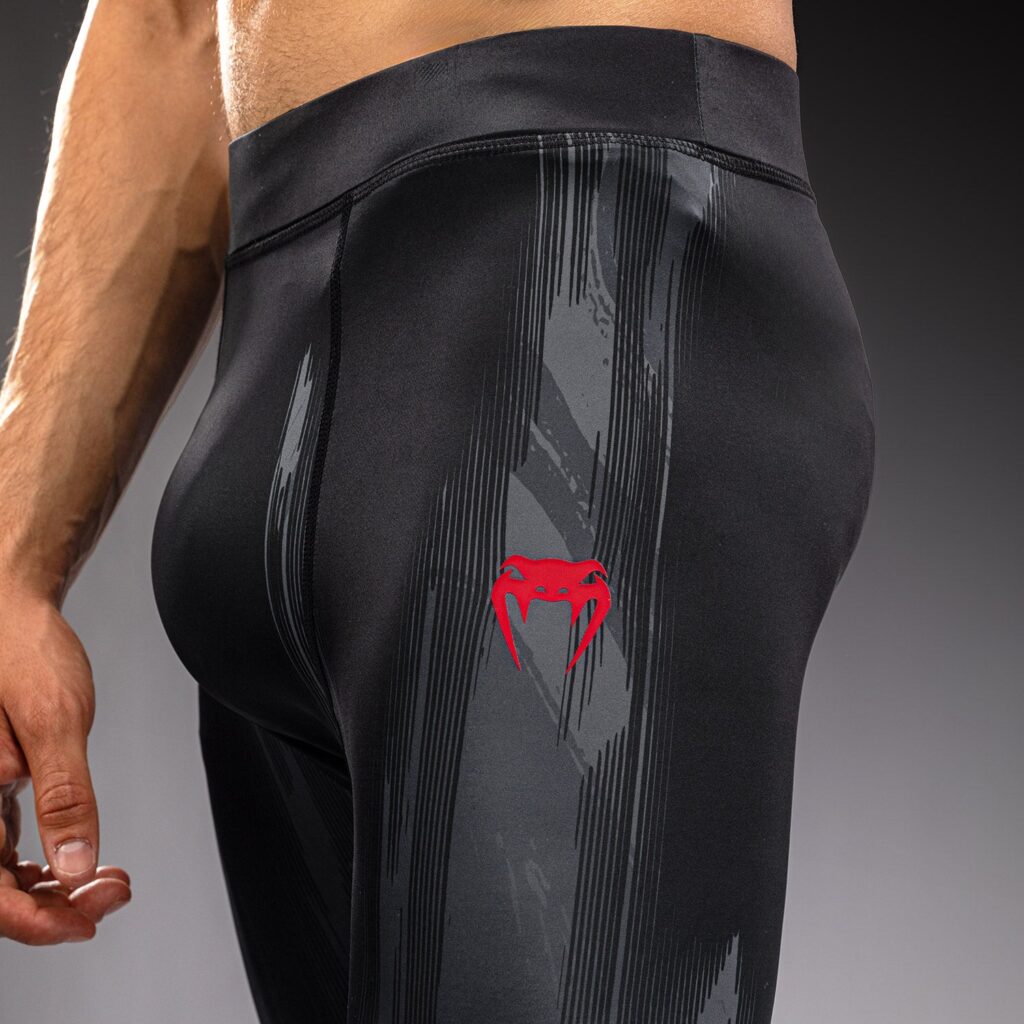 Леггинсы Venum Demon - Black/Grey