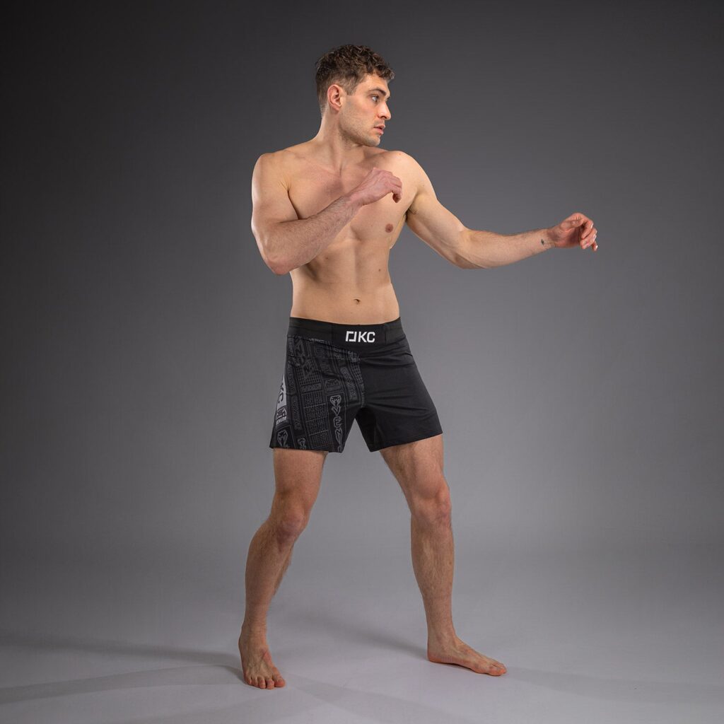 Шорты Karate Combat by Venum Fight - Black/Grey