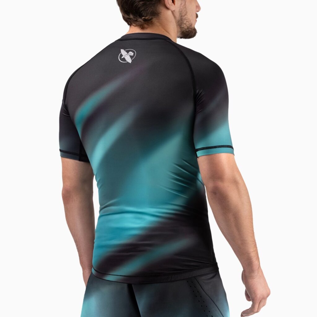 Рашгард Hayabusa Men’s Apex Nova Short Sleeve - Aurora Teal