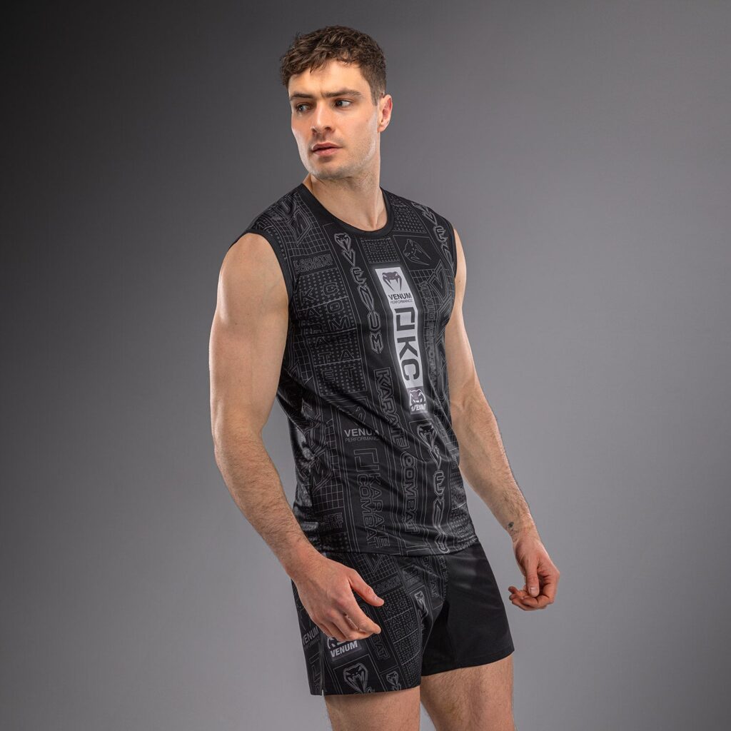 Футболка Karate Combat by Venum Dry-Tech Tank Top - Black/Grey