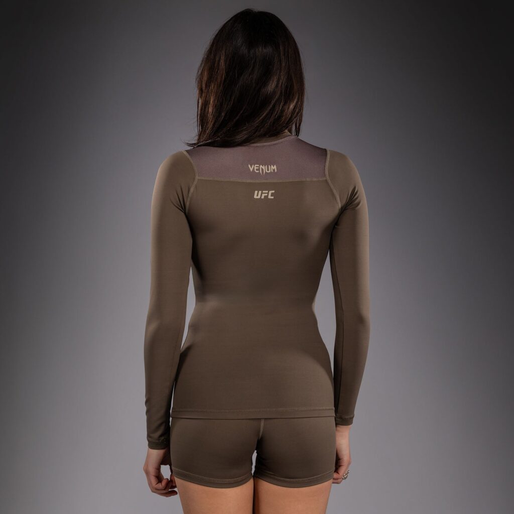 Рашгард Venum UFC Unity by Venum Authentic Fight Week Women's Performance Long Sleeve - Brown