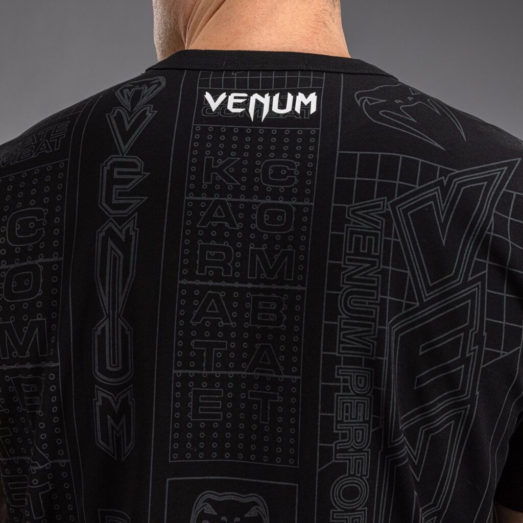 Футболка Karate Combat by Venum - Black/Grey
