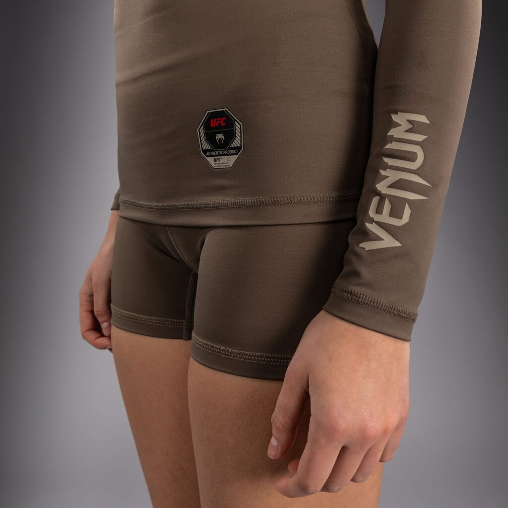 Рашгард Venum UFC Unity by Venum Authentic Fight Week Women's Performance Long Sleeve - Brown