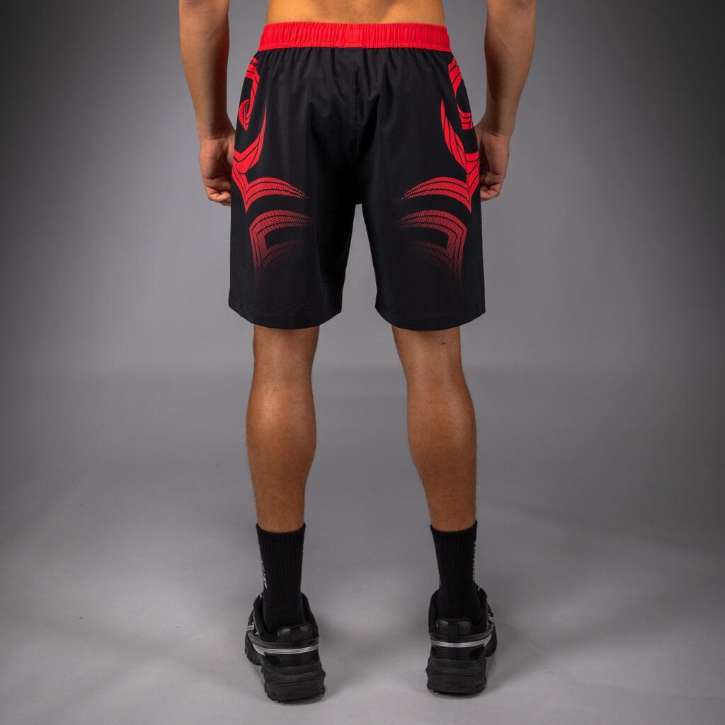 Шорты Venum x Mike Tyson Tiger Training - Deep Black/Intense Red
