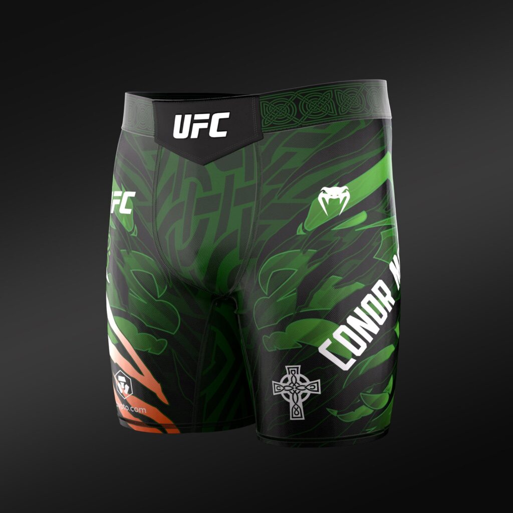 Шорты Men’s UFC Unrivaled by Venum Green Conor McGregor Vale Tudo