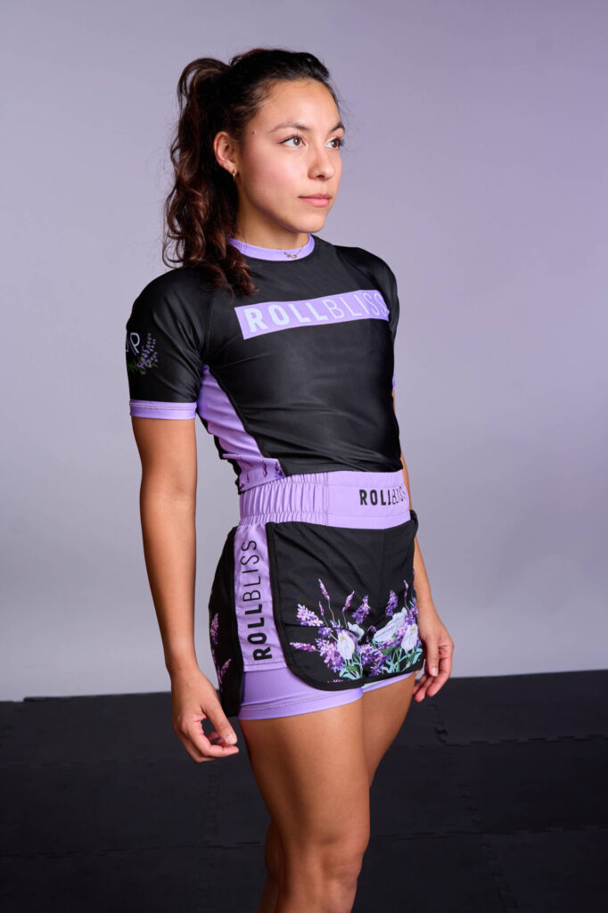 Rollbiss Рашгард Lavender Haze BJJ