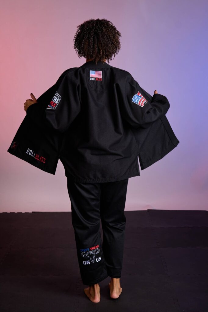 Rollbiss Кимоно Black Freedom BJJ