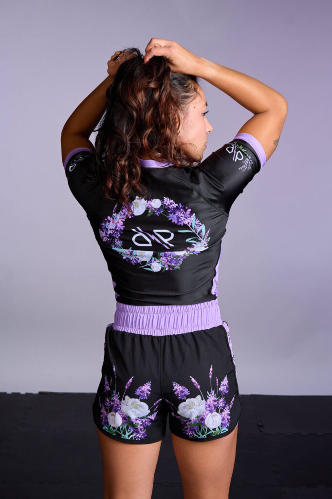 Rollbiss Рашгард Lavender Haze BJJ