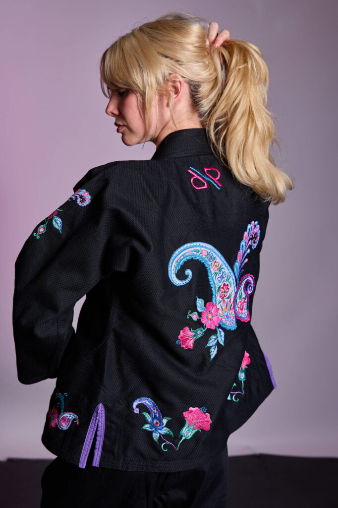 Rollbiss Кимоно Black Paisley BJJ