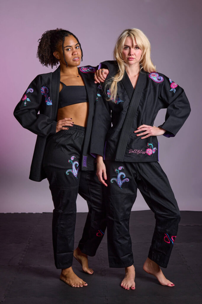 Rollbiss Кимоно Black Paisley BJJ