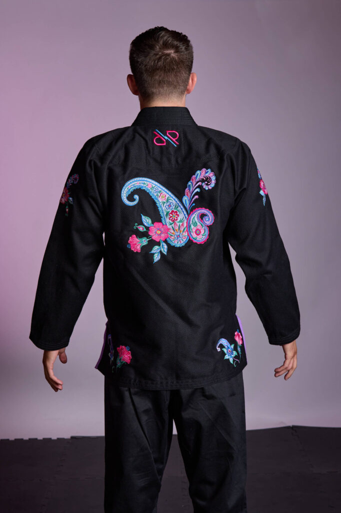 Rollbiss Кимоно Black Paisley BJJ