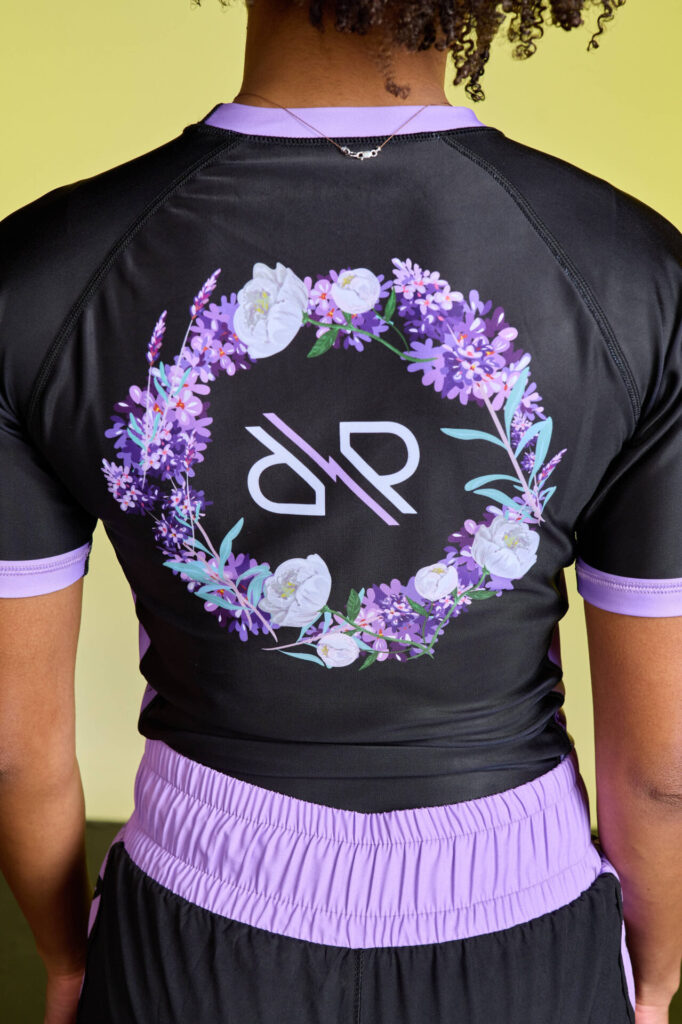 Rollbiss Рашгард Lavender Haze BJJ