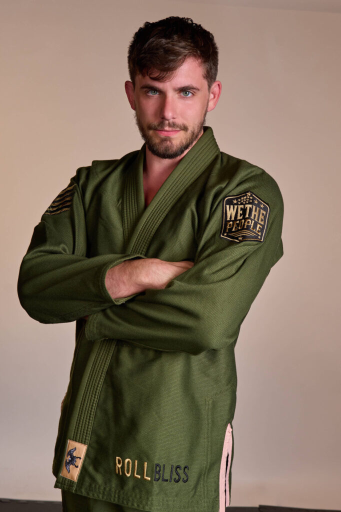 Rollbiss Кимоно Army Green Freedom BJJ