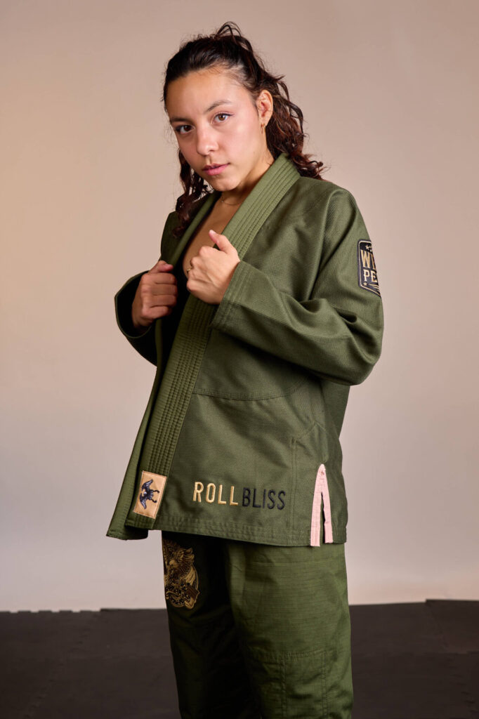 Rollbiss Кимоно Army Green Freedom BJJ