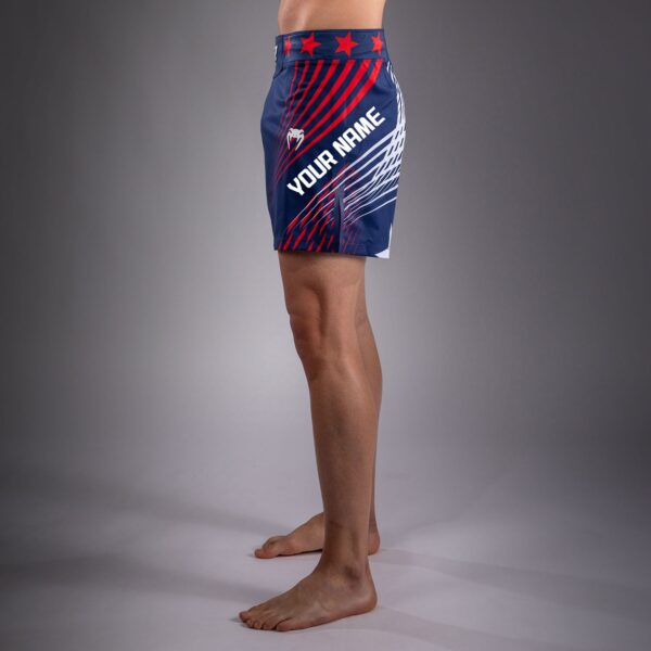 Шорты Men's Official UFC Freedom 250 by Venum Blue Personalized Authentic Fight Night Fit Fight Short