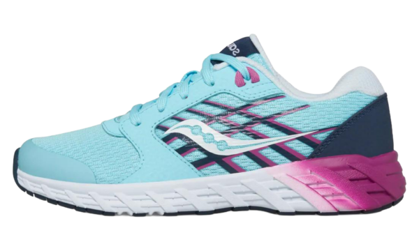 Кроссовки Saucony Wind 2.0 PS "Blue / Pink" SK167798