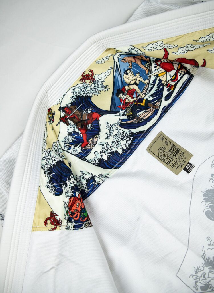 Кимоно Half Sumo Hokusai