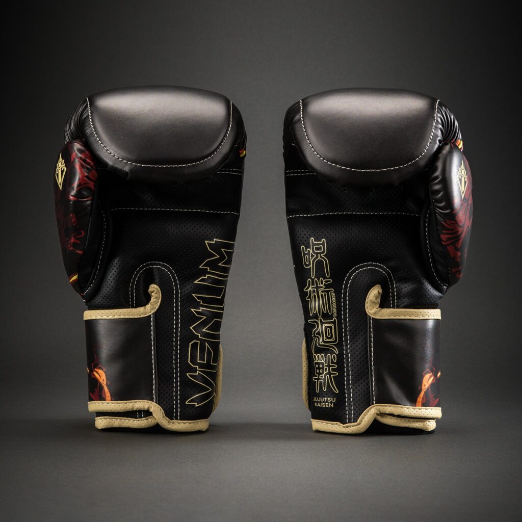 Перчатки Jujutsu Kaisen x Venum Sukuna Impact Evo Boxing s - Black/Beige
