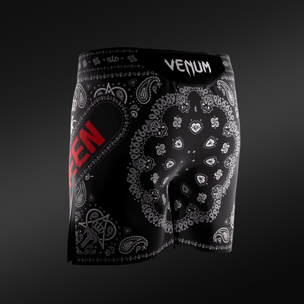 Шорты Men’s UFC Adrenaline Unrivaled by Venum Black King Green Fit Fight Short