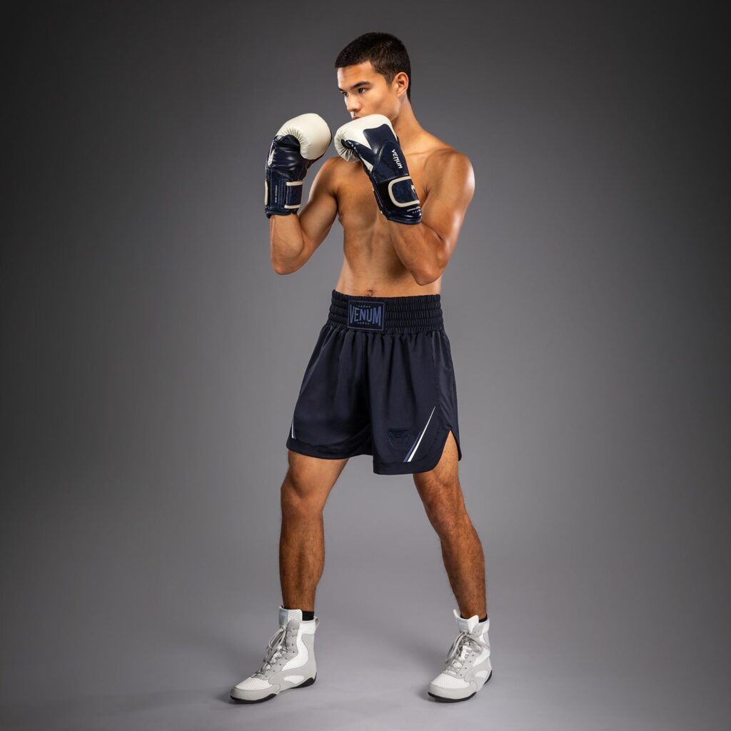 Шорты Venum G-Core Boxing - Navy Blue/White