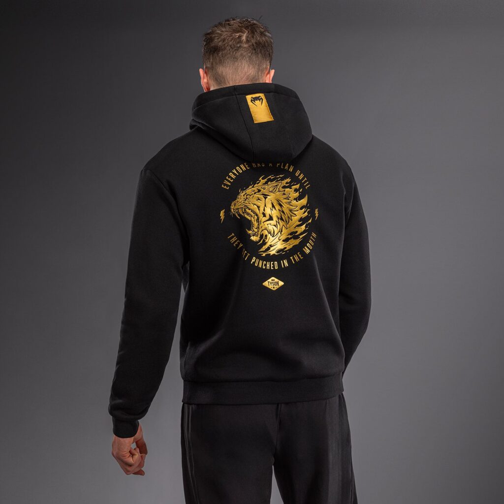 Худи Venum x Mike Tyson Tiger - Black/Gold