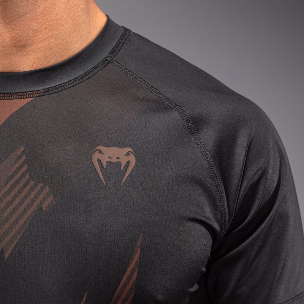 Футболка Venum No- 6.0 Dry Tech - Black/Brown