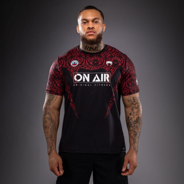 Футболка Venum Bulgarian Top Team (BTT) Dry-Tech - Black/Red