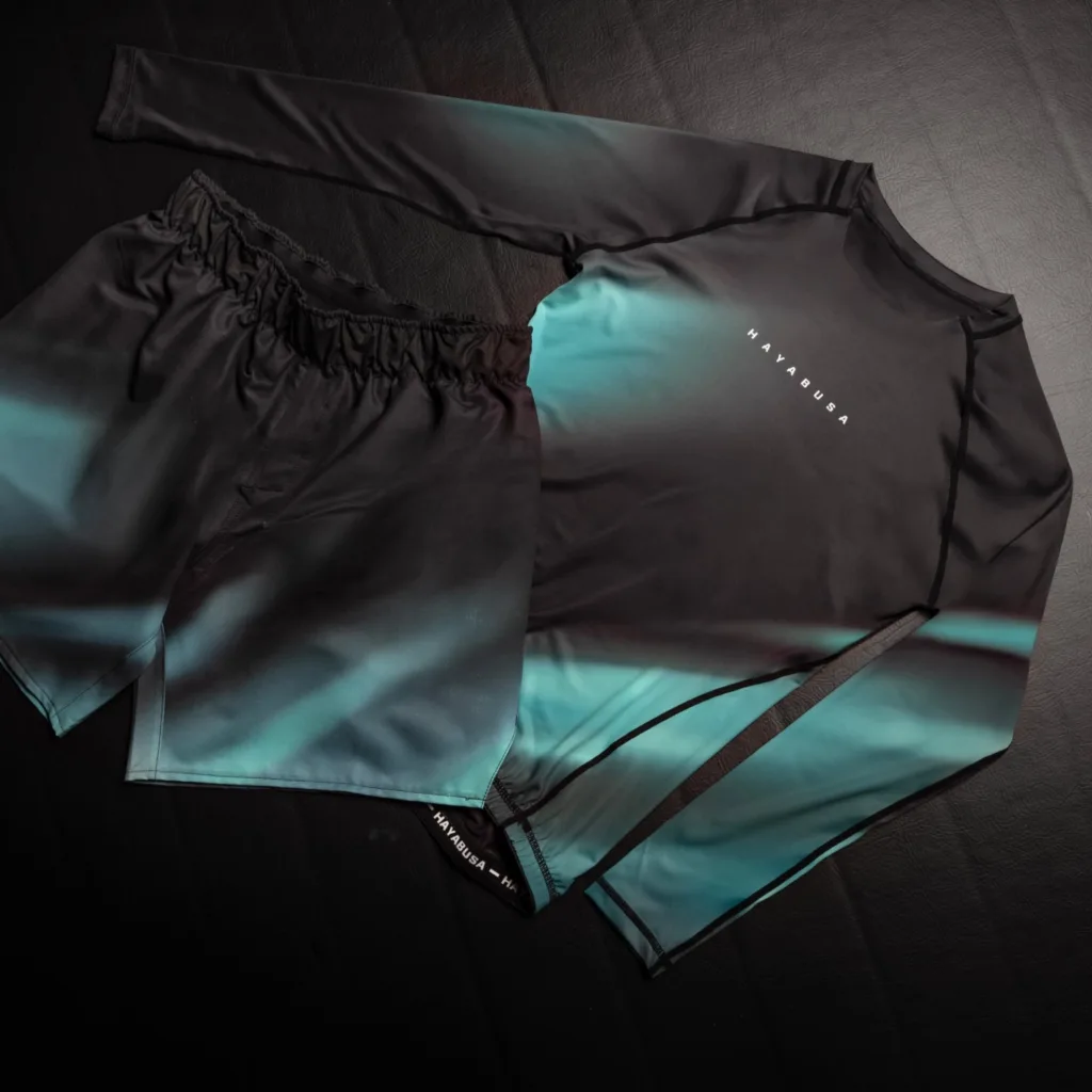 Рашгард Hayabusa Men’s Apex Nova Long Sleeve - Aurora Teal