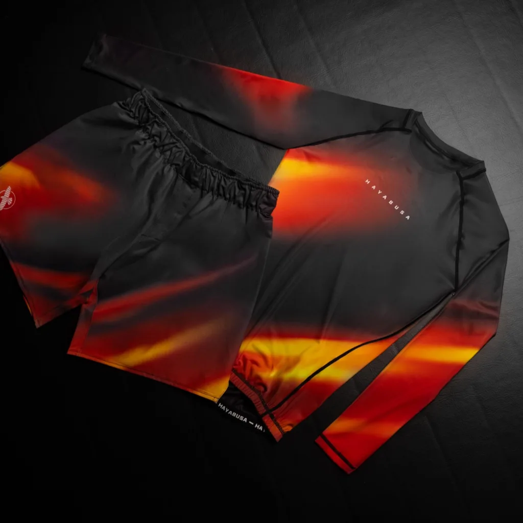Рашгард Hayabusa Men’s Apex Nova Long Sleeve - Sunburst Orange