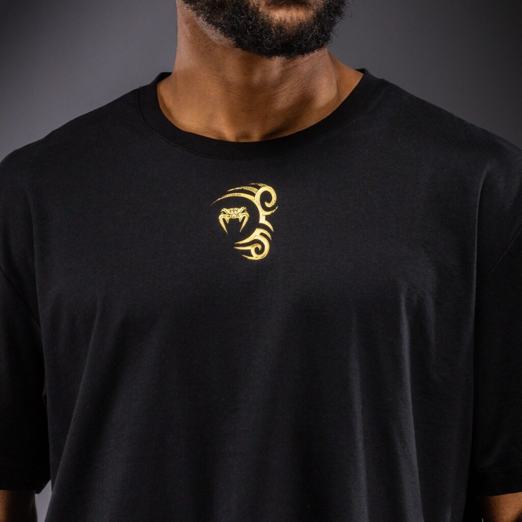 Футболка Venum x Mike Tyson Tiger - Black/Gold