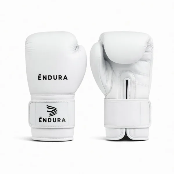 Боксёрские перчатки Endura "VINTAGE" Velcro - White