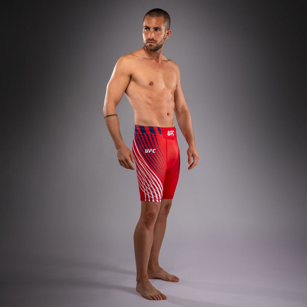 Шорты Men's Official UFC Freedom 250 by Venum Red Authentic Fight Night Vale Tudo