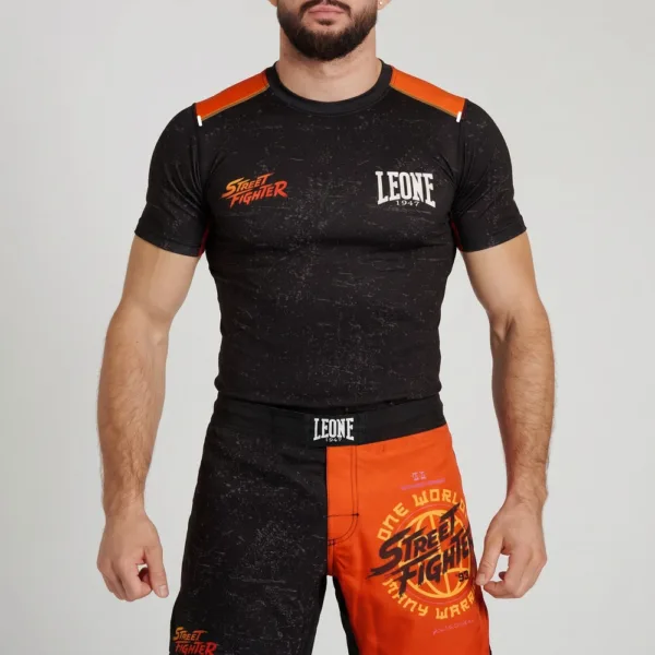 Рашгард LEONE MANICHE CORTE UOMO X STREET FIGHTER