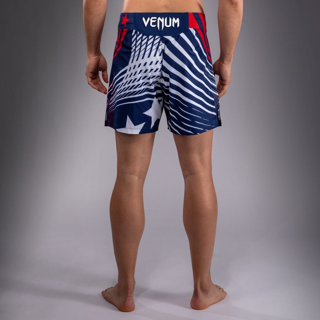 Шорты Men's Official UFC Freedom 250 by Venum Blue Personalized Authentic Fight Night Fit Fight Short