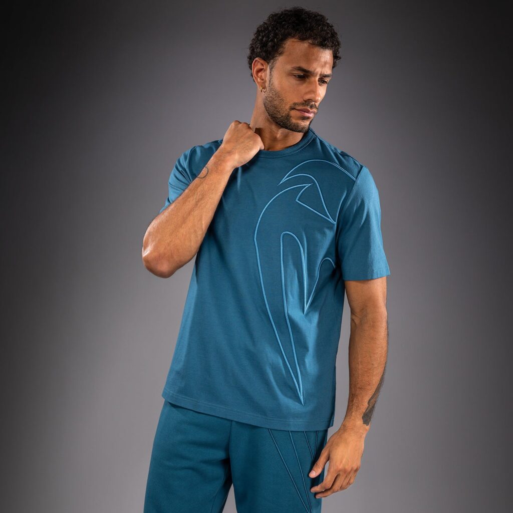 Футболка Venum Giant 3D Cotton - Ocean Blue