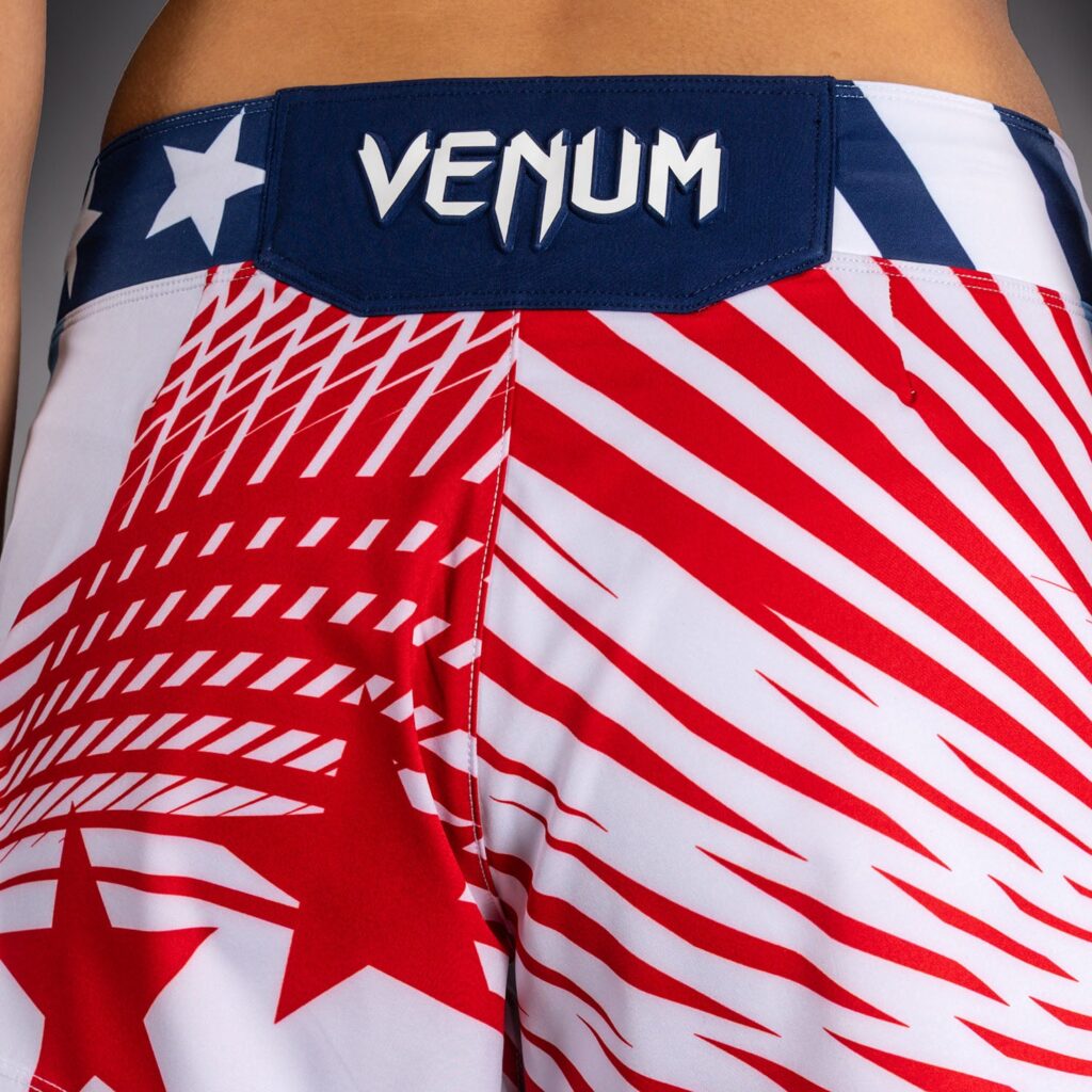 Шорты Women's Official UFC Freedom 250 by Venum White Authentic Fight Night Fight