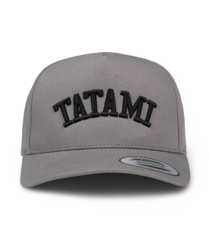 Tatami Embroidered Snapback - Grey