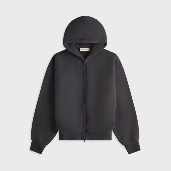 Худи Essentials Classic Full Zip - Vintage Black