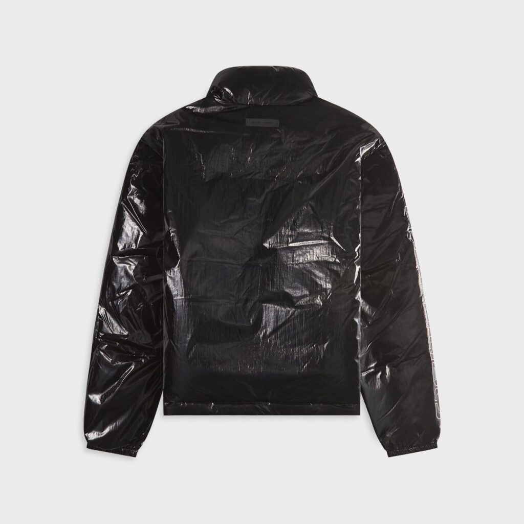 Куртка Essentials Fear of God Puffer - Metallic Black