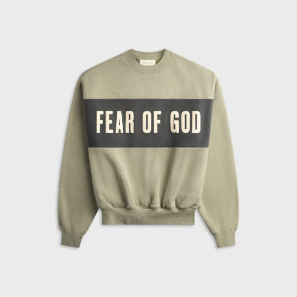 Свитшот Essentials Cropped Relaxed Paneled - Seal Heather / Iron Grey