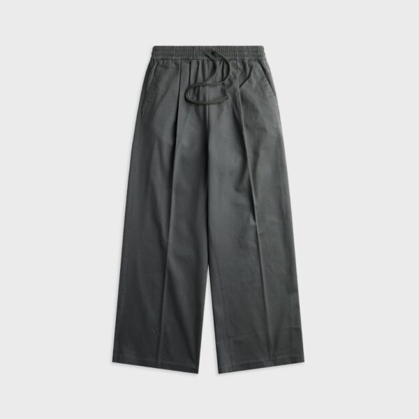 Штаны Essentials Cotton Twill Pleat Front Drawstring Pant - Iron Grey