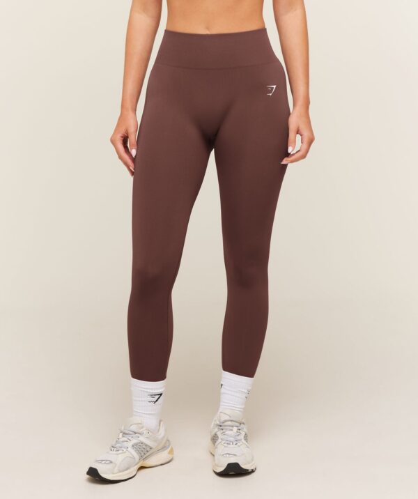Леггинсы Gymshark Everyday Seamless - Espresso Brown