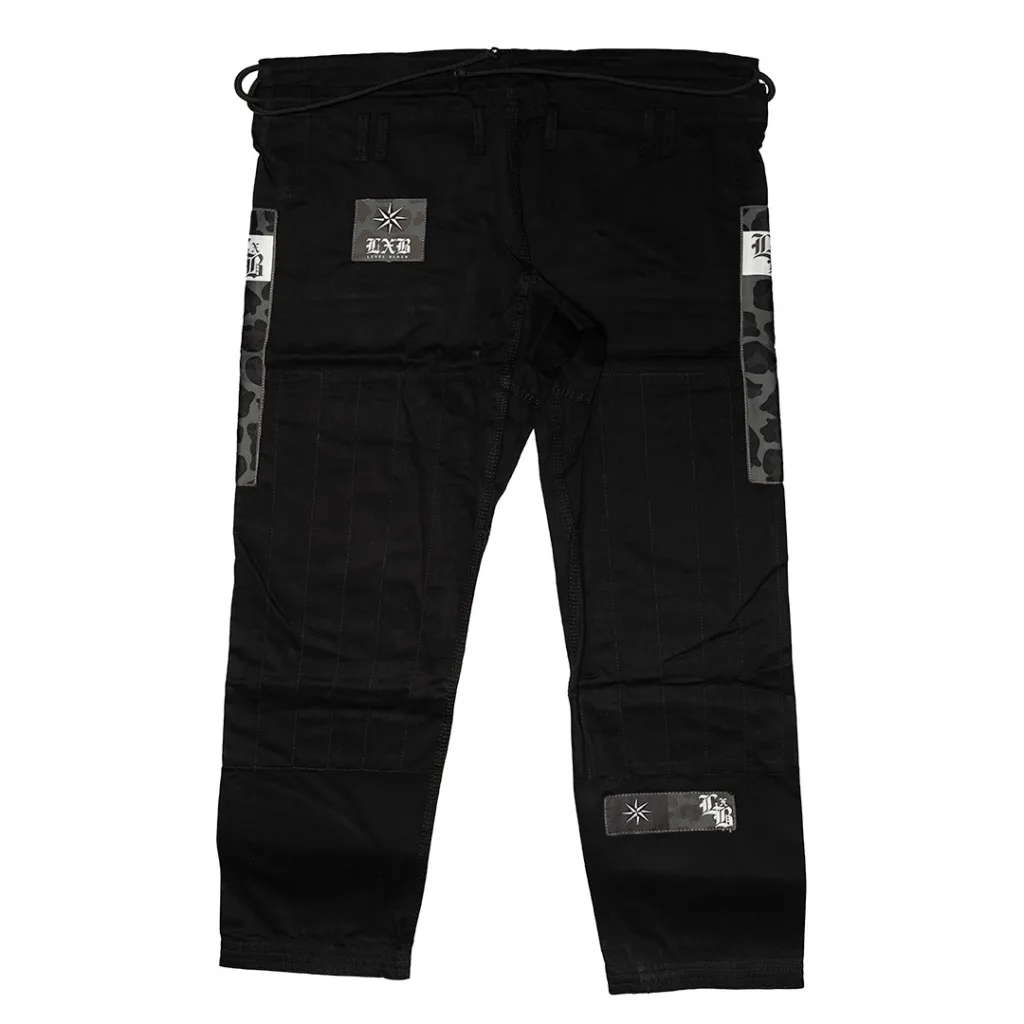 Кимоно Level x Black NINJA SHIT V3 - Black