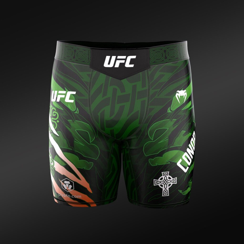 Шорты Men’s UFC Unrivaled by Venum Green Conor McGregor Vale Tudo