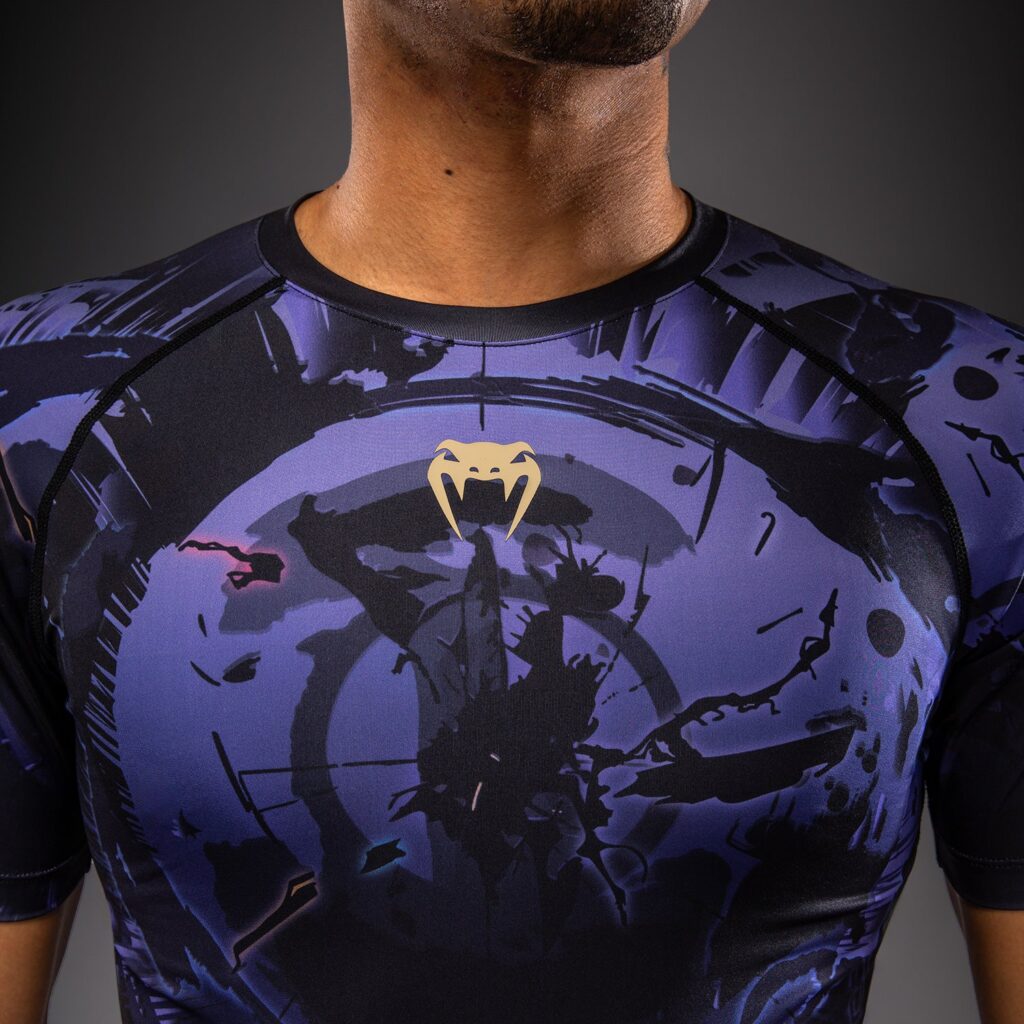 Рашгард Jujutsu Kaisen x Venum Gojo Short Sleeve - Purple
