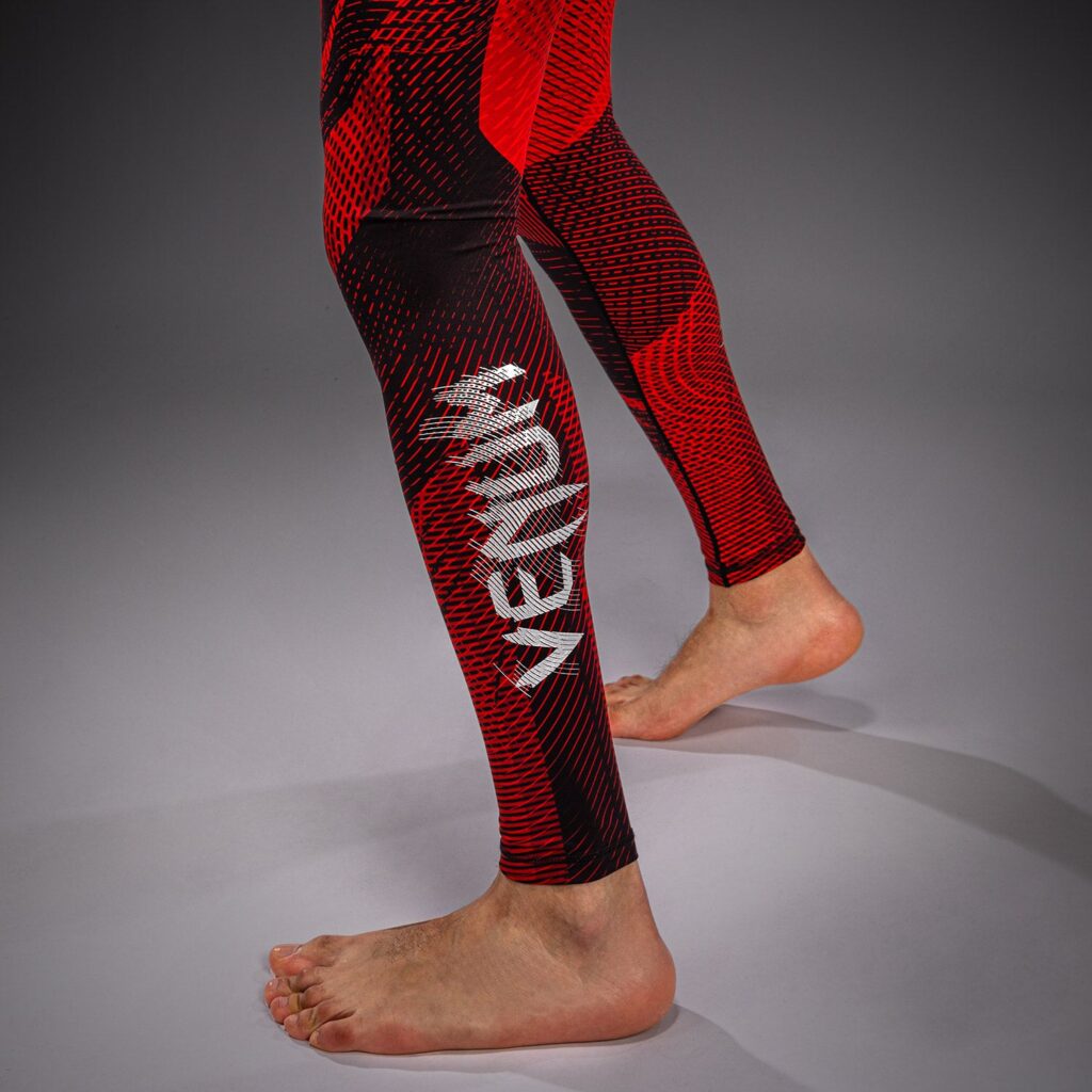 Леггинсы Venum Galactic 3.0 - Red/Silver