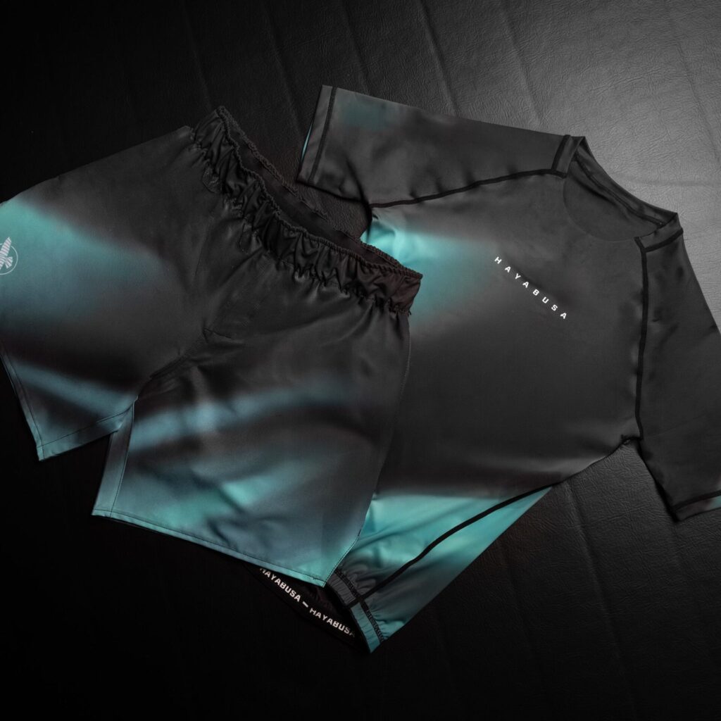 Рашгард Hayabusa Men’s Apex Nova Short Sleeve - Aurora Teal